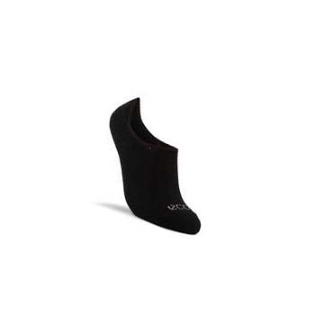 Men's Ecco Casual No-Show Socks Black | Canada 821BEX